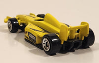 2000 Hot Wheels Honda Buzzin Hornets Yellow Die Cast Toy Race Car Vehicle