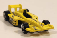 2000 Hot Wheels Honda Buzzin Hornets Yellow Die Cast Toy Race Car Vehicle