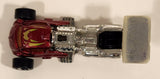 1998 Hot Wheels First Editions Whatta Drag Metallic Dark Red Die Cast Toy Car Vehicle