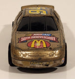 1998 McDonald's Hot Wheels NASCAR 50th Anniversary #94 Bill Elliot 8/8 Gold Die Cast Toy Race Car Vehicle