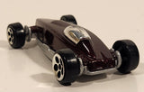 1999 McDonald's Hot Wheels Street Raptor Maroon Dark Red Die Cast Toy Car Vehicle