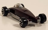 1999 McDonald's Hot Wheels Street Raptor Maroon Dark Red Die Cast Toy Car Vehicle