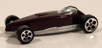 1999 McDonald's Hot Wheels Street Raptor Maroon Dark Red Die Cast Toy Car Vehicle