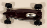 1999 McDonald's Hot Wheels Street Raptor Maroon Dark Red Die Cast Toy Car Vehicle