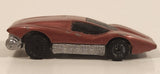 1974 Hot Wheels Large Charge Silver Painted Red Brown Die Cast Toy Car Vehicle
