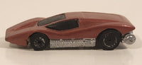 1974 Hot Wheels Large Charge Silver Painted Red Brown Die Cast Toy Car Vehicle