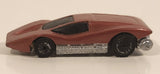1974 Hot Wheels Large Charge Silver Painted Red Brown Die Cast Toy Car Vehicle