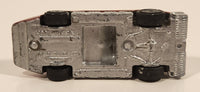 1974 Hot Wheels Large Charge Silver Painted Red Brown Die Cast Toy Car Vehicle