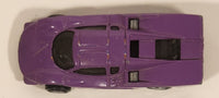 1988 Hot Wheels GT Racer Painted Purple Die Cast Toy Car Vehicle