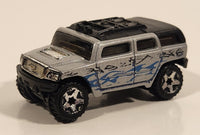 2006 Hot Wheels Hot Trucks Rockster Silver with Black Roof Die Cast Toy Car Vehicle