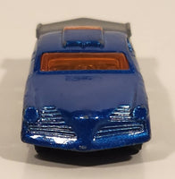1998 Hot Wheels First Editions At-A-Tude Blue Die Cast Toy Car Vehicle