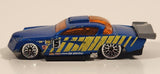 1998 Hot Wheels First Editions At-A-Tude Blue Die Cast Toy Car Vehicle