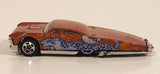 2005 Hot Wheels Wild Cats Slikt Back Orange Die Cast Toy Car Vehicle