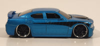 2007 Hot Wheels G-Machines: Pure Vision (Series 1) '06 Dodge Charger STR8 Blue 1/50 Scale Die Cast Toy Car Vehicle