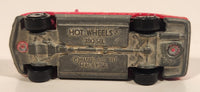 1993 Hot Wheels Mercedes 380 SEL Pink with Red Glitter Die Cast Toy Car Vehicle