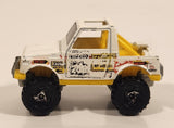 1998 Hot Wheels Mixed Signals Street Roader White Die Cast Toy Car Vehicle