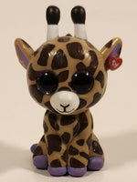 TY Mini Boos Safari The Giraffe 2 1/2" Plastic Toy Figure