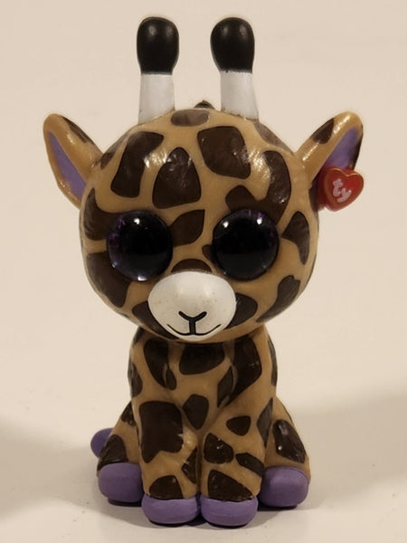 TY Mini Boos Safari The Giraffe 2 1/2" Plastic Toy Figure