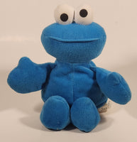 1997 Mattel Tyco Jim Henson Productions Sesame Street Beans Cookie Monster 7 1/2" Stuffed Beanie Plush Toy