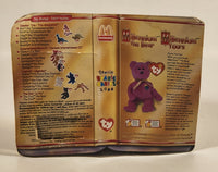 2000 Ty Beanie Babies Millennium The Bear 5" Stuffed Plush Toy with Opened Package
