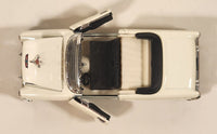 Sunnyside Superior SS 5720 1955 Chevrolet Bel Air Convertible White 1/36 Scale Pull Back Die Cast Toy Car Vehicle with Opening Doors