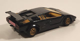1988 Revell Lamborghini Countach Black 1/24 Scale Die Cast Toy Car Vehicle with Opening Scissor Doors