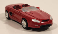 1997 New Ray Mustang Mach III Convertible Red 1/43 Scale Die Cast Toy Car Vehicle