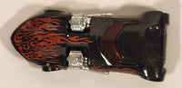 2010 Hot Wheels Race World: Volcano Twin Mill Black w/ Red Flames Die Cast Toy Car Vehicle