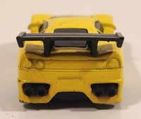 2004 Hot Wheels First Editions 360 Modena Yellow Die Cast Toy Car Vehicle