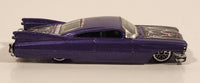2005 Hot Wheels Pin Hedz '59 Custom Cadillac Metallic Purple Die Cast Toy Classic Car Vehicle