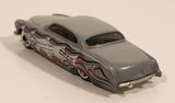 2005 Hot Wheels Fish'd & Chip'd Flat Grey Die Cast Toy Car Vehicle