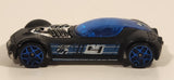 2005 Hot Wheels Black Tops Ballistik Black Die Cast Toy Car Vehicle