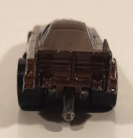 2005 Hot Wheels Wild Cats Mustang Funny Car Metallic Brown Die Cast Toy Race Car Vehicle with Lifting Body