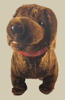 2000 MGA Me & My Shadow Dark Brown Dog Sound Voice Recognition Walking Talking 16" Stuffed Plush Toy