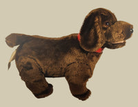 2000 MGA Me & My Shadow Dark Brown Dog Sound Voice Recognition Walking Talking 16" Stuffed Plush Toy