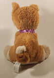 Mattel Just Play Barbie Barking Panting Puppy Dog 12" Interactive Stuffed Plush Toy with Light Up Nose