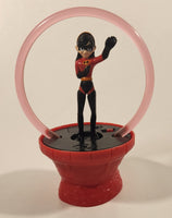 2004 McDonald's Disney Pixar The Incredibles Violet 5 1/4" Light Up Spinning Plastic Toy Figure