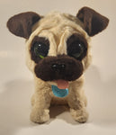 2014 Hasbro FurReal Friends Barking Panting and Moving JJ The Pug Puppy Dog 9" Interactive Stuffed Plush Toy