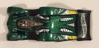 2004 Hot Wheels First Editions Crooze LeMelt Green Die Cast Toy Race Car Vehicle