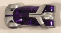 2005 McDonald's Hot Wheels AcceleRacers Iridium Silver Die Cast Toy Car Vehicle