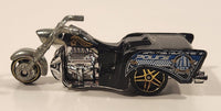 2012 Hot Wheels HW City Works Boss Hoss Motorcycle Black Die Cast Toy Car Vehicle