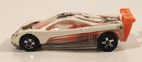 2004 Hot Wheels Track Aces HW Prototype 12 White Die Cast Toy Car Vehicle