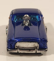 2005 Hot Wheels Wild Cats Metrorail 1950s Nash Metropolitan Blue Die Cast Toy Car Vehicle