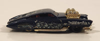 2004 Hot Wheels Demonition Evil Twin Dark Blue Die Cast Toy Car Vehicle