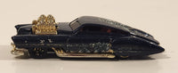 2004 Hot Wheels Demonition Evil Twin Dark Blue Die Cast Toy Car Vehicle
