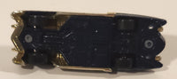 2004 Hot Wheels Demonition Evil Twin Dark Blue Die Cast Toy Car Vehicle