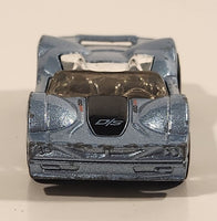 2005 Hot Wheels First Editions - Drop Tops Drop Top Metalflake Steel Blue Die Cast Toy Car Vehicle
