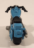 2014 Hot Wheels HW Workshop: HW Garage H-D Harley Davidson Fat Boy Motorcycle Turquoise Die Cast Toy Car Vehicle