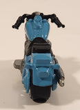 2014 Hot Wheels HW Workshop: HW Garage H-D Harley Davidson Fat Boy Motorcycle Turquoise Die Cast Toy Car Vehicle