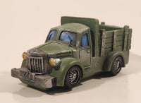 Sabre Truck Green Resin 4 1/4" Vehicle Car Model Ornament